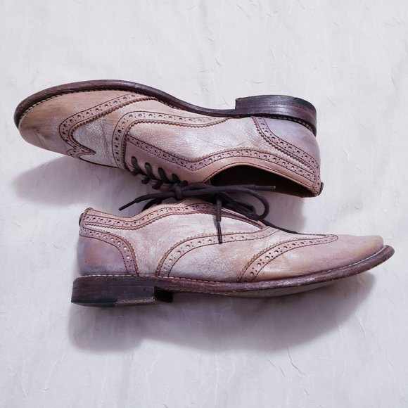 Bed Stu Two-Tone Leather Flats - Picture 5 of 12